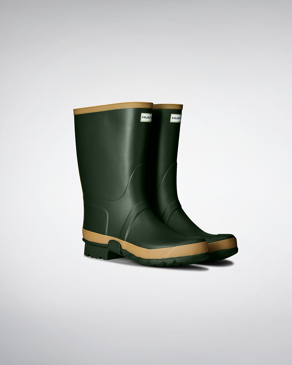 Botas De Cortas Hunter Hombre Gardener - Verde - Argentina 5093ETUWS